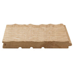 Querschnitt einer rohen Wandpaneele