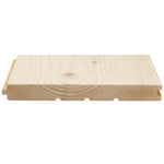 Querschnitt Massivholzdiele