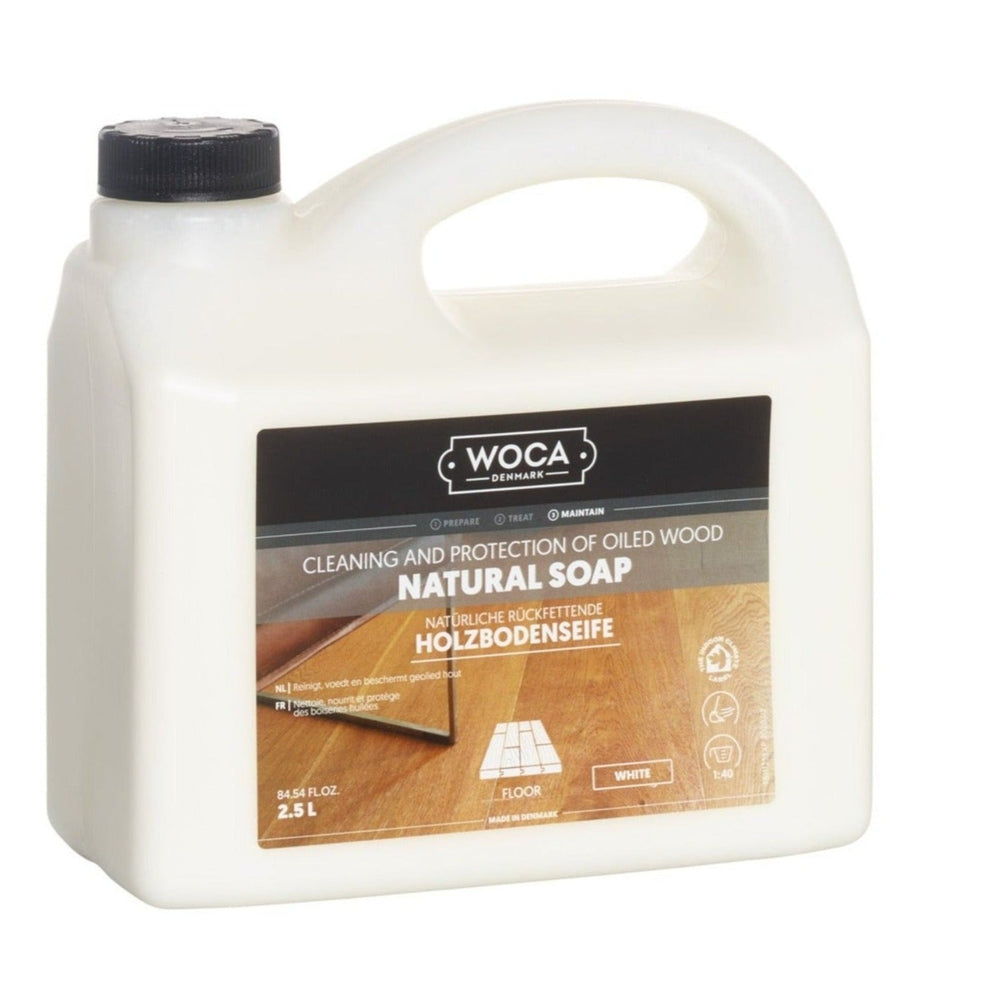 Holzbodenseife weiß